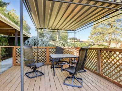 outdoor deck