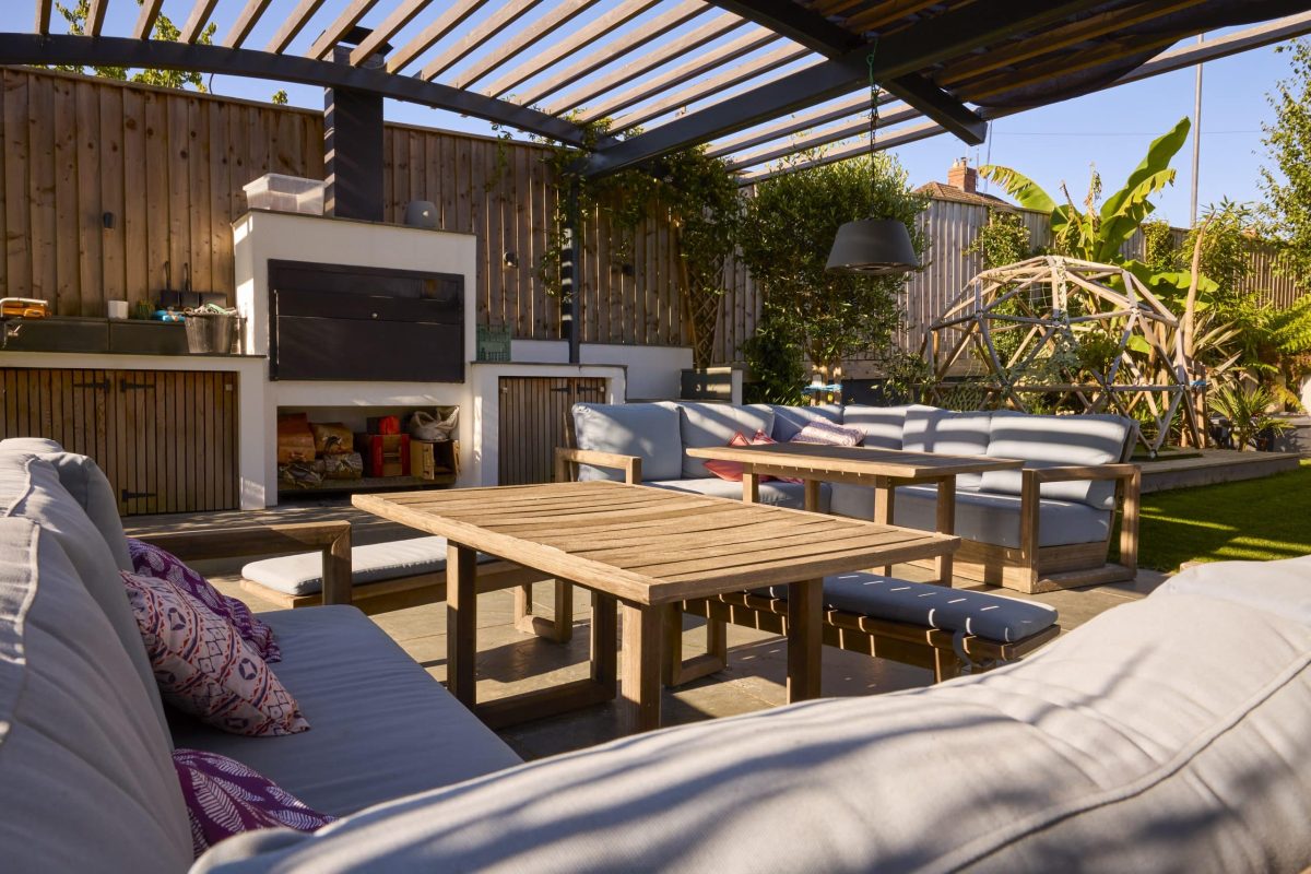 Custom pergola design